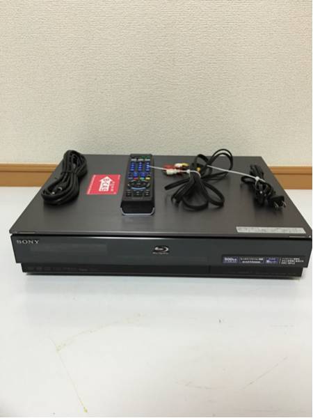 1円～☆SONY ブルーレイレコーダー BDZ-X95 高級W録画500GB 08年