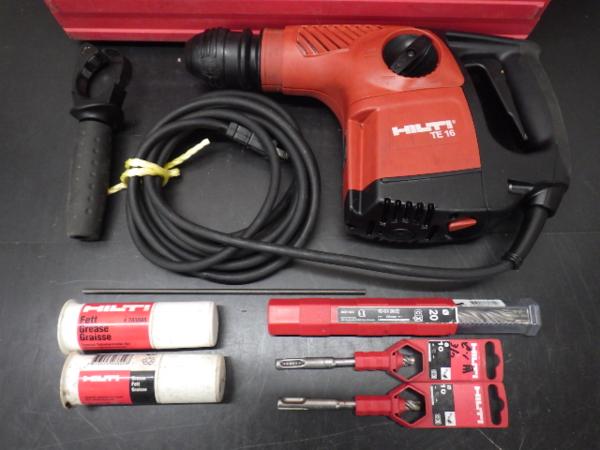 【新でん】HILTI 28mmロータリーハンマドリル TE16 【中古】