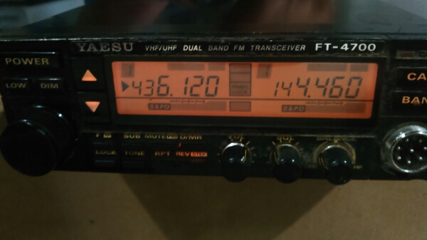 ヤエス　 モービル無線機　FT -4700 144 430 DUAL BAND ジャンク
