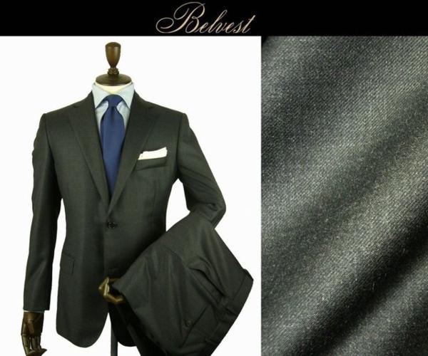 Belvest ベルヴェスト エレガントな表情&上質感 /スーツ48/30万