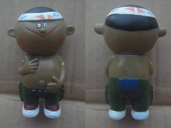 シスコ・古い★ソフビ シスコーン坊や 当時もの シスコーン 人形