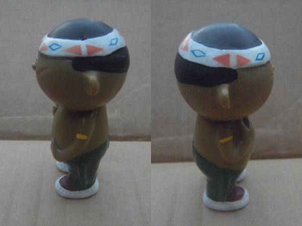 シスコ・古い★ソフビ シスコーン坊や 当時もの シスコーン 人形