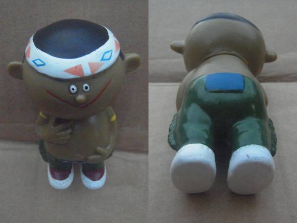 シスコ・古い★ソフビ シスコーン坊や 当時もの シスコーン 人形