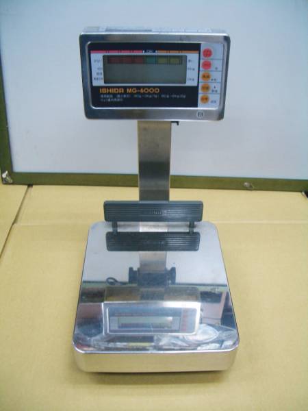 ISHIDA イシダ MG-6000 電子抵抗線式はかり USED ISHIDA イシダ MG-6000 電子抵抗線式はかり USED