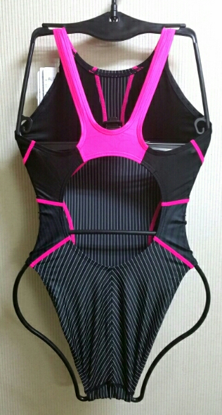 FINA アシックス　競泳用水着 ピンク/ブラック asics☆アシックス☆競泳水着☆ネオンピンク×ブラック☆ 【公式通販】