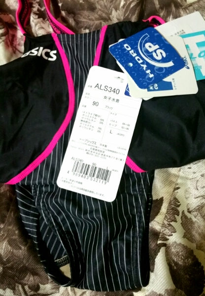 asics☆アシックス☆競泳水着☆ネオンピンク×ブラック☆ 【公式通販】