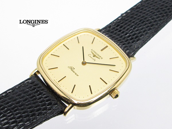 ロンジン LONGINES プレゼンス メンズ 腕時計 動作品 美品