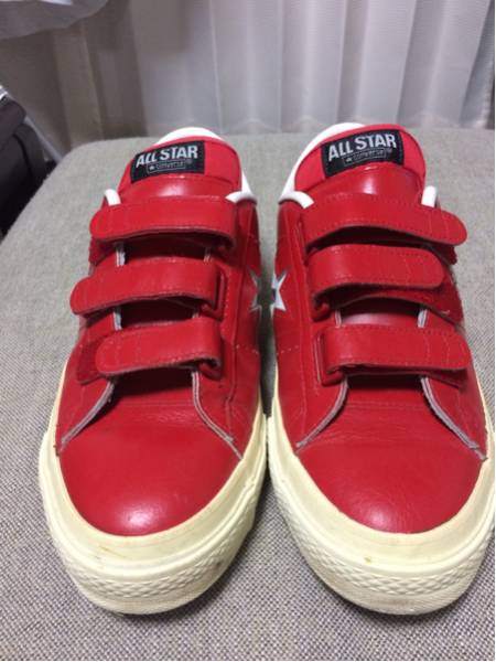 コンバース ワンスター 赤27cm