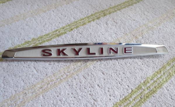 新品　スカイラインGTR ハコスカ リアエンブレム