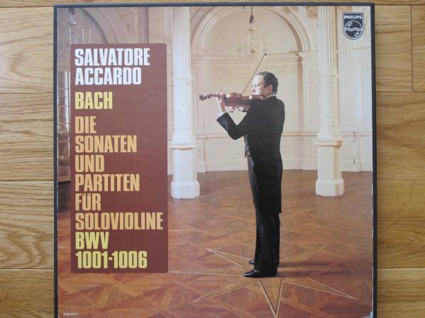 アッカルド　バッハ無伴奏ソナタとパルティータ全曲オリジナル