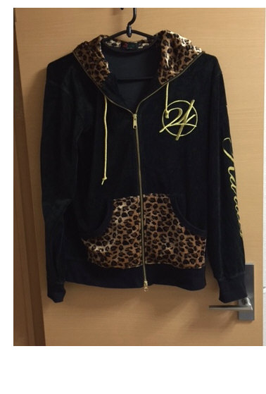 激レア！24Karats 即完売モデル ヒョウ柄 ベロア セットアップ