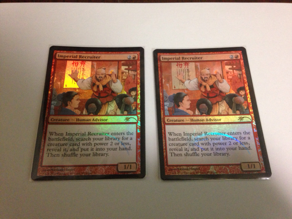 Imperial ⁄ Recruiter 買取相場-MtG-(英)Foil帝国の徴募兵 FOIL⁄帝国の