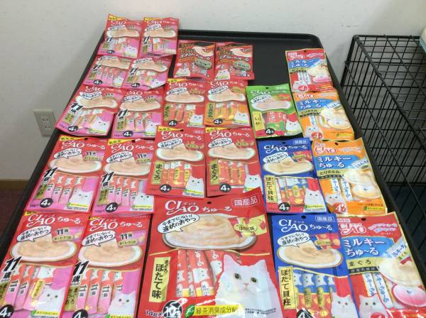 いなば国産チャオちゅーる9種類で40袋の計166本セット大容量
