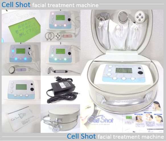 ★業務用レベル多機能型超音波美顔器/イオン導入/セルキュア★