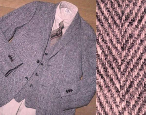 15.8万格安！MARGARET HOWELLハリツイードジャケット＆ベスト