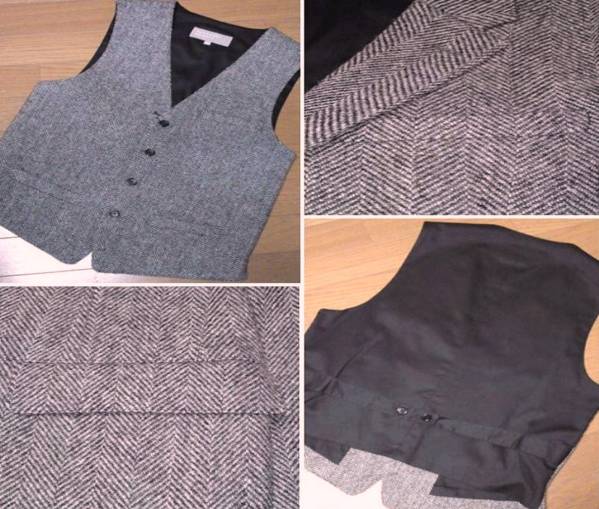 15.8万格安！MARGARET HOWELLハリツイードジャケット＆ベスト