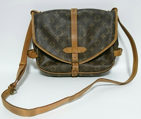 ルイヴィトン モノグラム ソミュール 30 ショルダーバッグ 正規