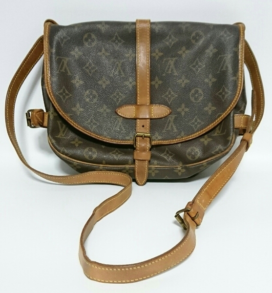 ルイヴィトン モノグラム ソミュール 30 ショルダーバッグ 正規