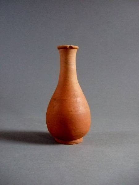 超逸品珍品八重山古陶朱泥焼き締め徳利2らっきょう備前酒器琉球