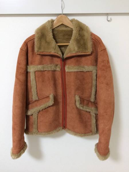 サンタフェ santafe フェイクムートン ジャケット コート ボア