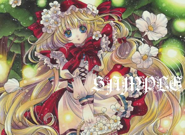 同人手描きイラスト・オリジナル『赤ずきん』(手描きイラスト)｜売買 