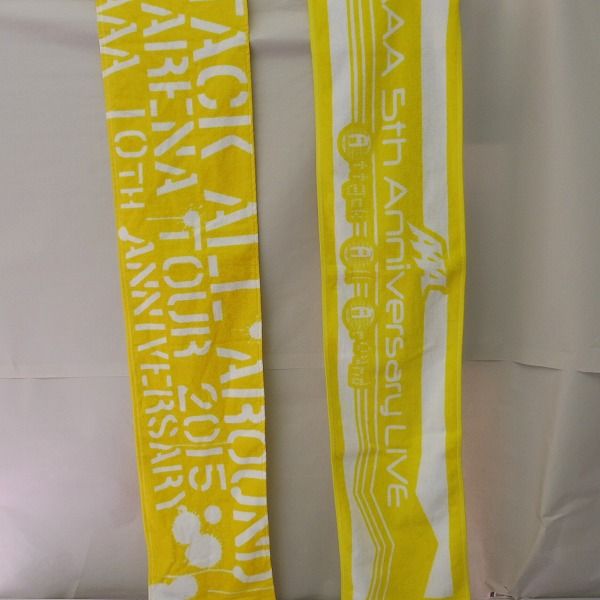 AAA 5th 復刻タオル 7色セット -橙紫緑黄青桃赤- AAA5thマフラータオル 橙