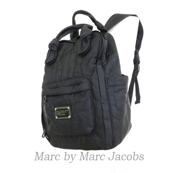 マークバイマークジェイコブス リュック ナイロン ブラック β