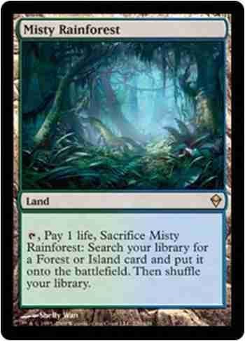 P(l)R ZEN 霧深い雨林 英 1枚 cA