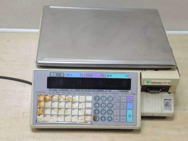 寺岡 テラオカ TERAOKA SM-90 電気抵抗線式はかり 20g～6kg