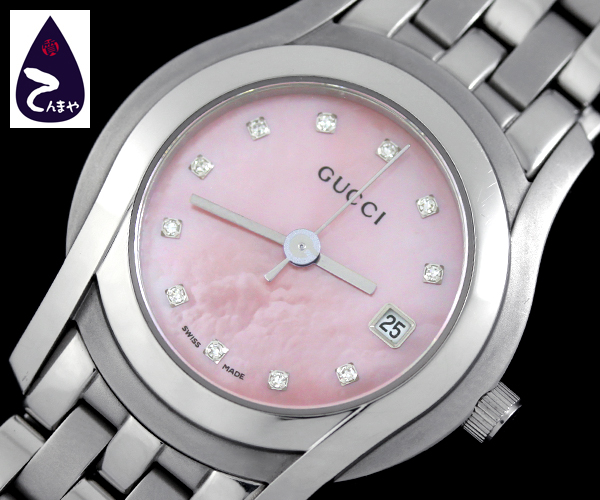 【天満屋】【人気】グッチ レディースウォッチ QZ (5500L)