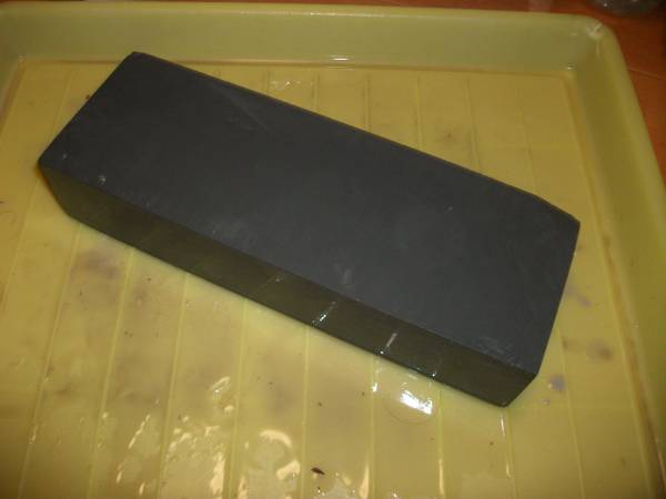 天然砥石 仕上-27 ♯3000程度　約２．４ｋｇ　8cm×23cm×4cm