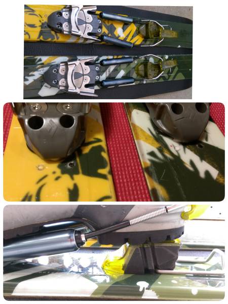 ★中古★　カルフ　BD・O3　172㎝テレマーク板(134-100-125)