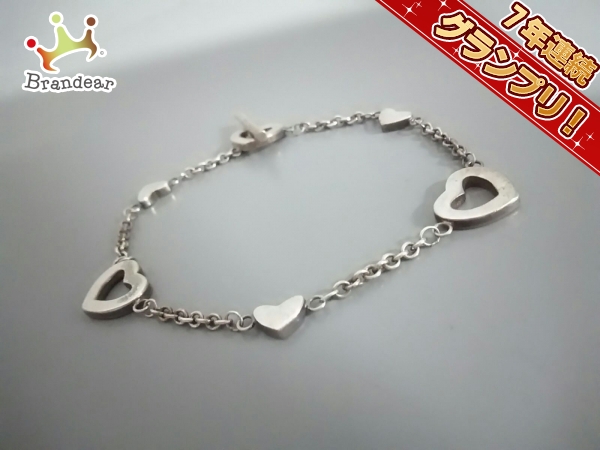ティファニー ブレスレット ラリアット ハートリンク Tiffany&Co