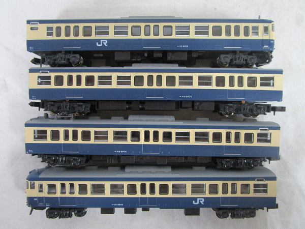 動確済 KATO N 10-807 113系 2000番台 横須賀色 4両セット[梱0.1 KATO
