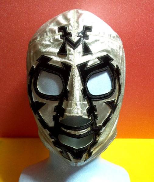 旧デザイン！　ミル・マスカラス　サイン入りマスク