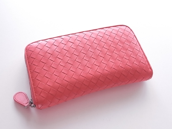 ボッテガ ◆ スカーレットのジッピー ◆ 美品used！b02