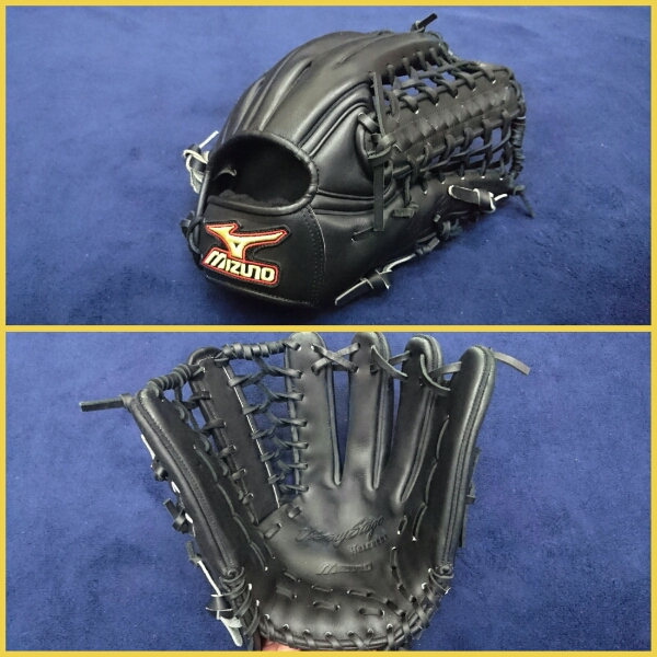 【中古美品】ミズノ硬式外野 革ソフト対応特殊オイル 小指２本用