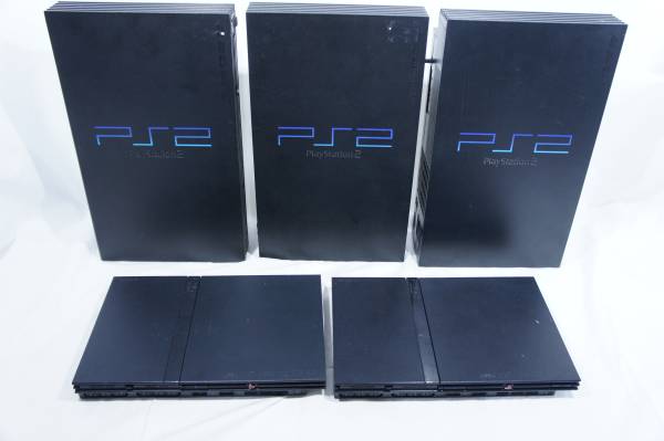 PS2 本体5台ジャンクセット☆scph-70000 30000 ソニー SONY PS2 本体のみ 5