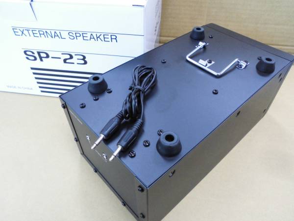 ICOM 純正 固定機用 外部スピーカー SP-23 新品同様です。 【公式通販】
