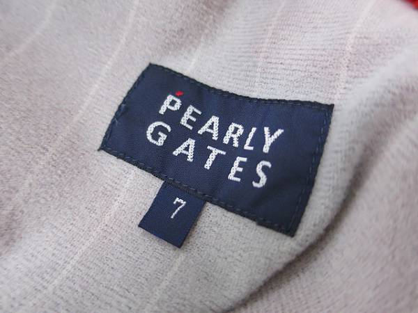 PEARLY GATES ⁄ パーリーゲイツ ◇ナイロンパンツ⁄防寒⁄ブラック