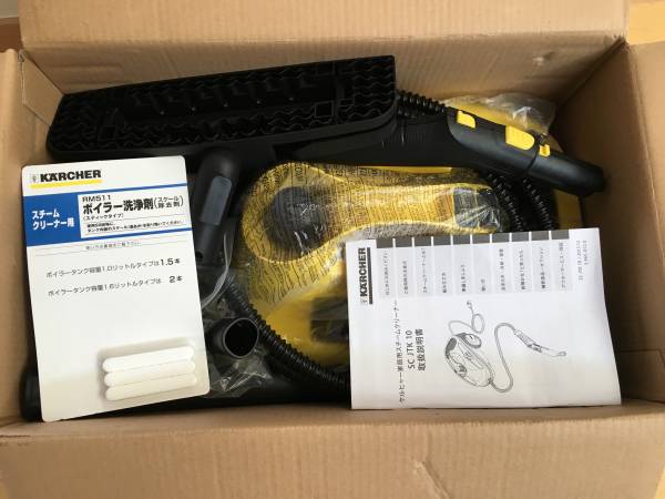 未使用品 ケルヒャー スチームクリーナー SC-JTK-10 掃除 スチーム