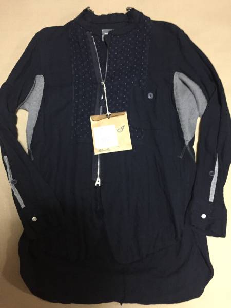 新品 定6万ソロイスト　soloist　cowboy shirt S　sunsea unused