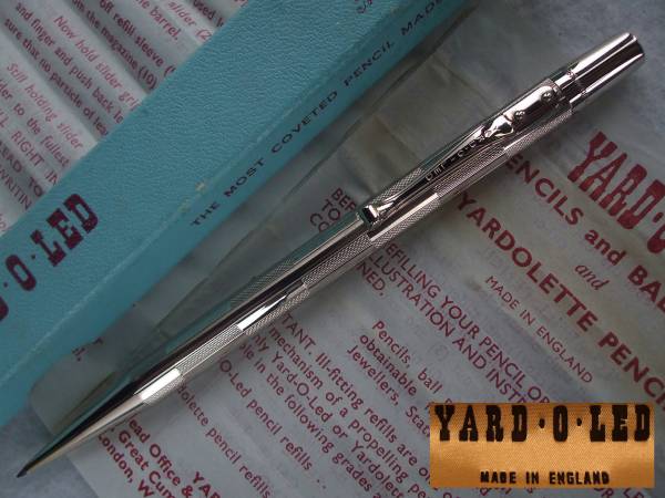 プラチナイン◆1950年代製 Yard-O-Led ペンシル イギリス◆ プラチナイン◇1950年代製 Yard-O-Led ペンシル イギリス◇ Yard-O-Led