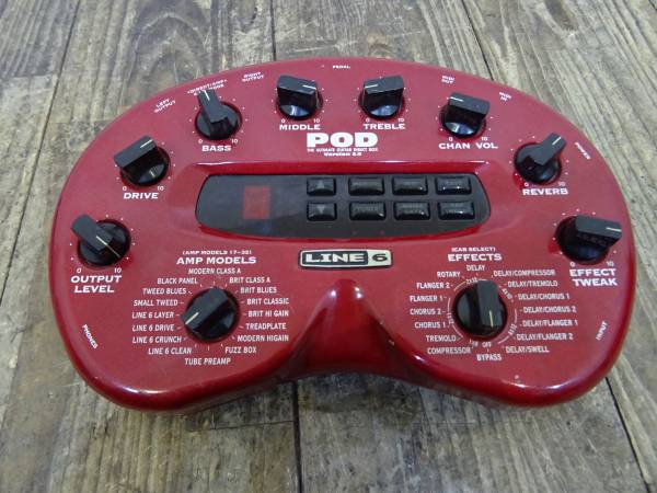 T4704○ LINE6 POD アンプシミュレーター Version2.0