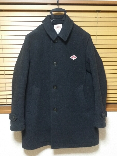 ダントン ウールモッサシングルコート DANTON ダントン ウール