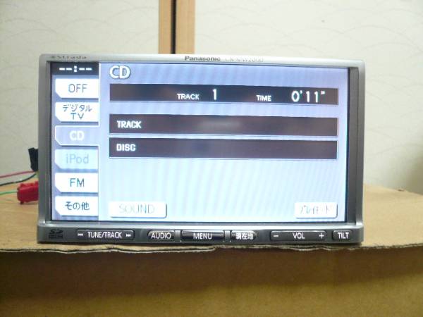 パナソニックCN-MW200D フルセグ地デジ DVD再 メモリーナビ Panasonic