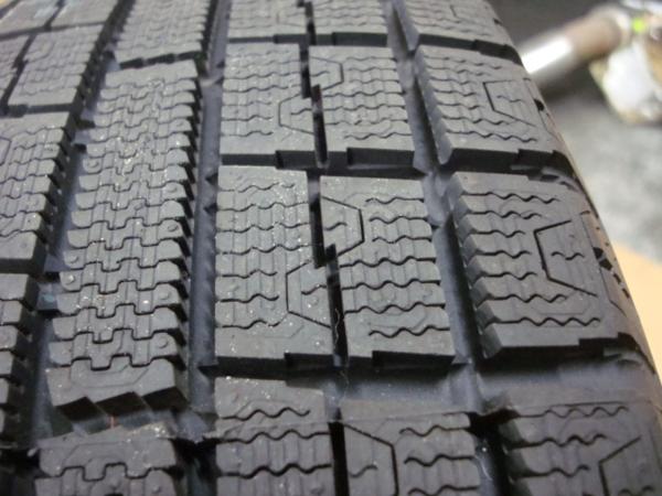 185/70R14 スタッドレス 4本 アルミホイール バリ山 2015年 K253 ○185