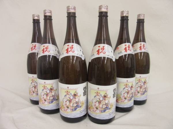 【訳有】徳正宗 祝 上撰★6本セット/古酒 未開封