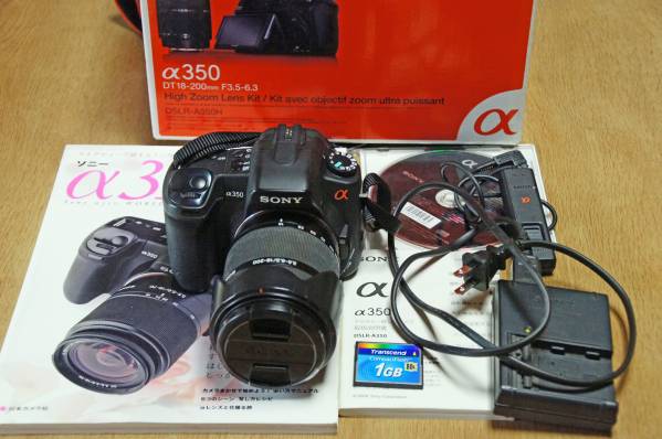α350 SONY DT DSLR-A350K - DSLR-A350 価格.com ソニー F3.5-5.6 18 