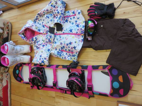 使用感少　美品　即決価格 スノーボード9点セット　即使用可能